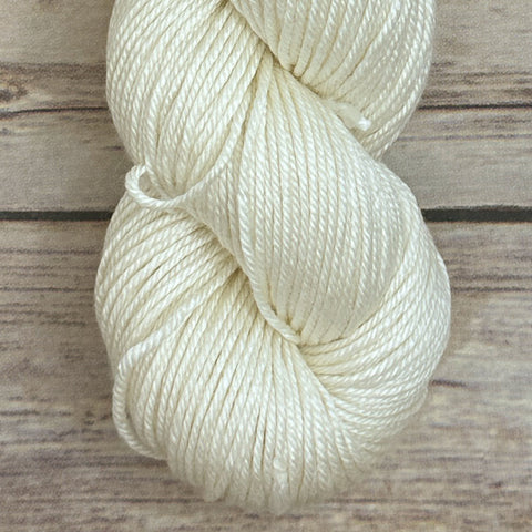 silk and wool shiny smooth yarn for knitting and crochet projects, DK double knitting yarn in hand dyed colors