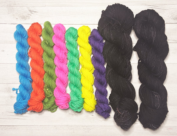 Yarn Kits for Lace Trim Scarf