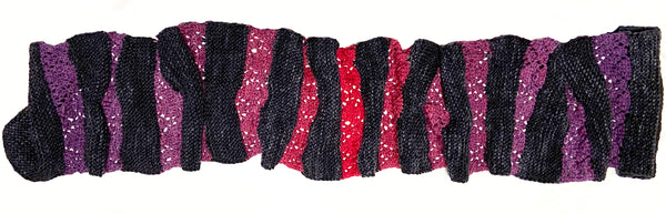 Lace Trim Scarf Knitting Pattern