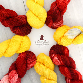 St. Jude Donation Colorways | The Woolly Dragon