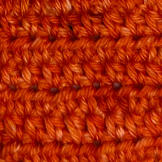 Trailblazer orange colored hand dyed yarn for knitting and crochet in different yarn types and skein sizes