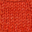 papaya orange colored hand dyed yarn for knitting and crochet in different yarn types and skein sizes