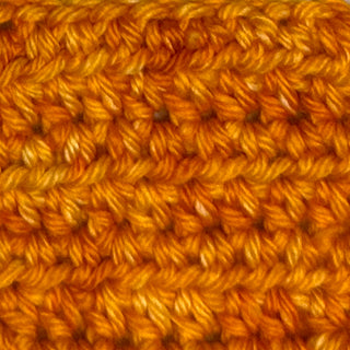 Sunset orange colored hand dyed yarn for knitting and crochet in different yarn types and skein sizes