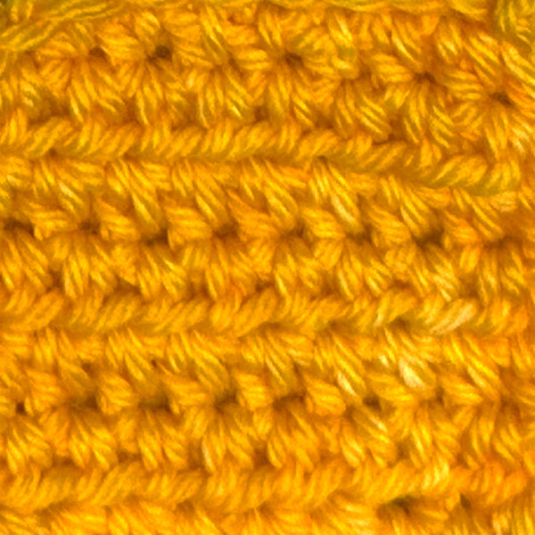 Mango colored orange hand dyed yarn for knitting and CroChet in different yarn types and skein sizes