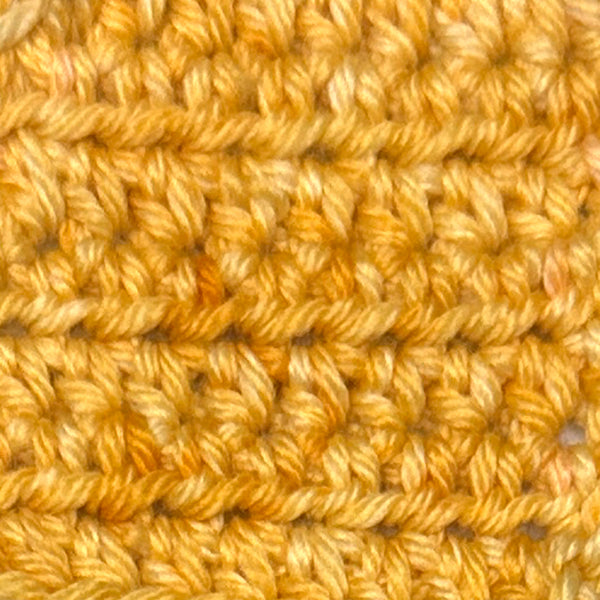 Honey colored orange hand dyed yarn for knitting and CroChet in different yarn types and skein sizes