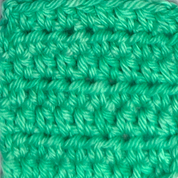Doublemint colored green mint hand dyed yarn for knitting and crochet in different yarn types and skein sizes