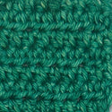 Emerald colored green hand dyed yarn for knitting and crochet in different yarn types and skein sizes