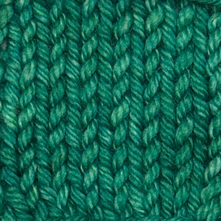 Emerald colored green hand dyed yarn for knitting and crochet in different yarn types and skein sizes