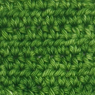 Leaf colored green hand dyed yarn for knitting and crochet in different yarn types and skein sizes