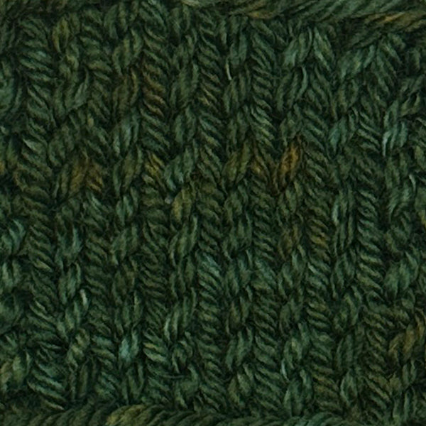 Pine colored green hand dyed yarn for knitting and crochet in different yarn types and skein sizes