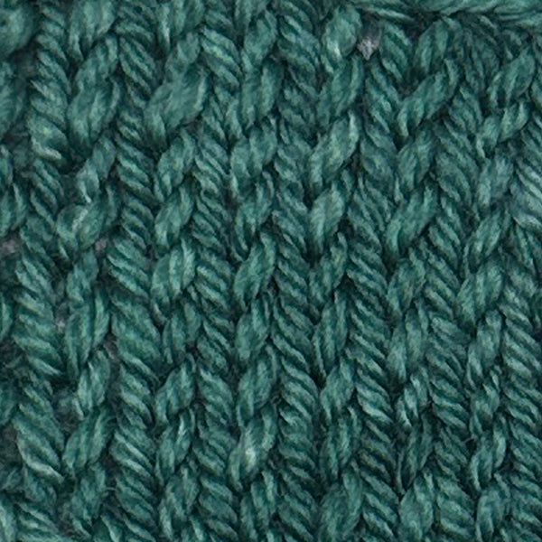 Lagoon colored blue green hand dyed yarn for knitting and crochet in different yarn types and skein sizes