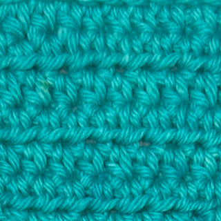 Bluegrass colored teal blue hand dyed yarn for knitting and crochet in different yarn types and skein sizes