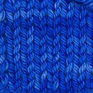Sky colored blue hand dyed yarn for knitting and crochet in different yarn types and skein sizes