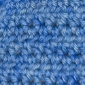 river colored blue hand dyed yarn for knitting and crochet in different yarn types and skein sizes