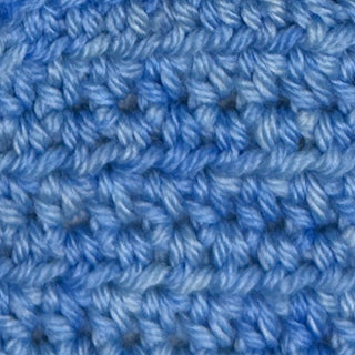 river colored blue hand dyed yarn for knitting and crochet in different yarn types and skein sizes