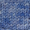 Denim colored blue hand dyed yarn for knitting and crochet in different yarn types and skein sizes