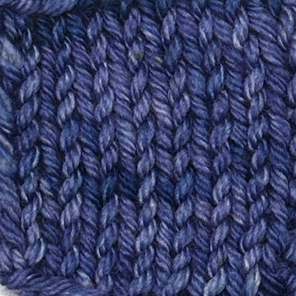 Cornflower colored blue hand dyed yarn for knitting and crochet in different yarn types and skein sizes