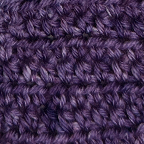 Plum colored purple hand dyed yarn for knitting and crochet in different yarn types and skein sizes