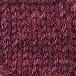 cranberry colored purple red hand dyed yarn for knitting and crochet in different yarn types and skein sizes