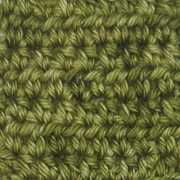 Moss colored green hand dyed yarn for knitting and crochet in different yarn types and skein sizes