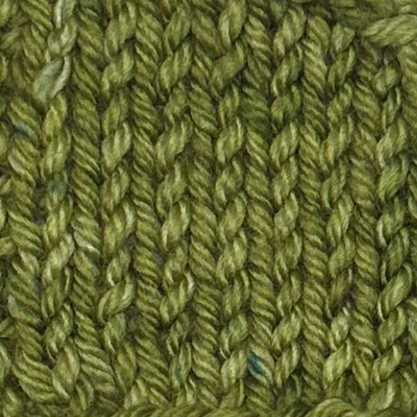 Moss colored green hand dyed yarn for knitting and crochet in different yarn types and skein sizes