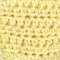 yellow colored cream white hand dyed yarn for knitting and crochet in different yarn types and skein sizes