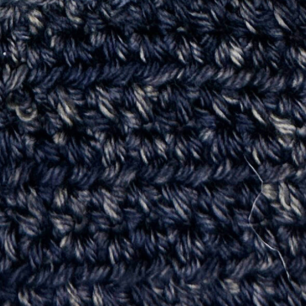 steel colored dark blue hand dyed yarn for knitting and crochet in different yarn types and skein sizes