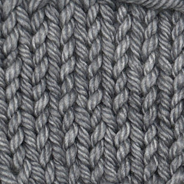 fog colored medium gray hand dyed yarn for knitting and crochet in different yarn types and skein sizes
