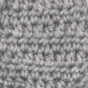 cloud colored light gray hand dyed yarn for knitting and crochet in different yarn types and small, medium, large skein sizes
