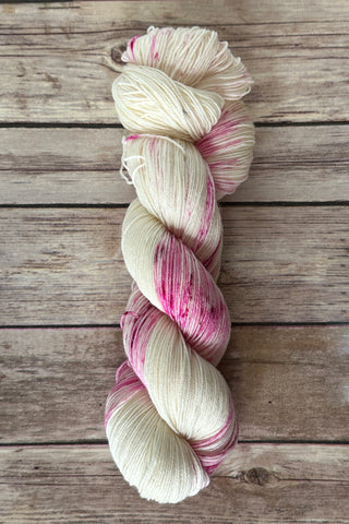 Sample Sale: Test Color, Dark Pink Speckles