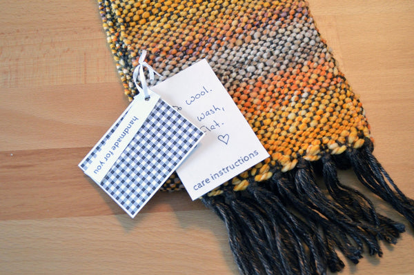 Garment Tags for Weaving *PRINTABLE* - The Woolly Dragon