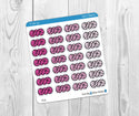 Yarn Skein Stickers - Multiple Color Choices - The Woolly Dragon